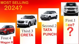 India's Top 10 Most SELLING Cars 2024