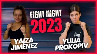 #FIGHTNIGHT2023 ▷ Pelea: Yulia Prokopiv  vs Yaiza Jiménez