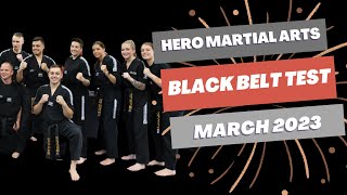 Black Belt Test - March 2023