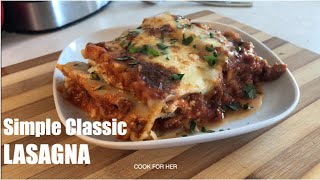 EASY AND DELICIOUS Lasagna, so good!!