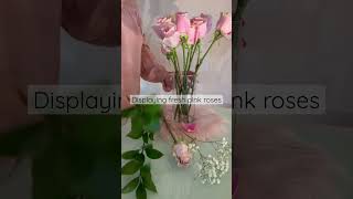 #flowers  #pink #pinkroses #rose #asmr #asmrcommunity #asmrsounds #roses #bouquet  #homedecor