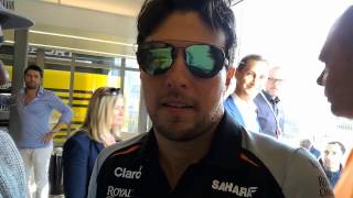 Mónaco GP. Entrevista a Checo Pérez tras el podium