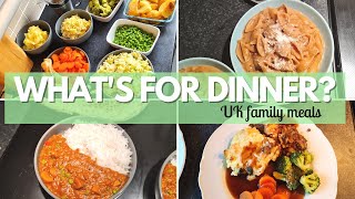 ** NEW **| WHAT'S FOR DINNER | MEALS OF THE WEEK | FAMILY DINNERS | HOMEMADE FOOD | FAMILY MEALS UK|