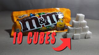 How Much Sugar Is In M&M's Peanut Chocolate Candy (1.74oz/49.3g)