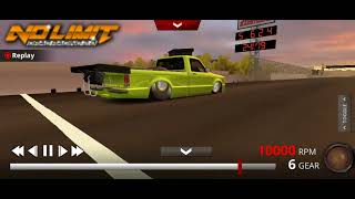 No limit drag racing 2.0 v1.8.7 Procharged 1986 Chevy s10 No bars @5.624 et