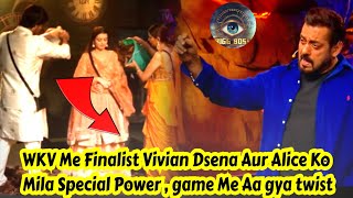 Bigg Boss 18: WKV Me Finalist Vivian Dsena Aur Alice Ko Mila Special Power , game Me Aa gya twist