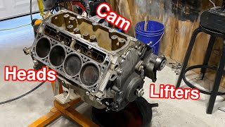 DOD delete Taking Cam, heads, lifters out of LS motor (Cam Build Pontiac G8 Part 4)