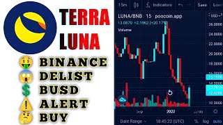 How To Buy Luna On Binance | WaziX Delisted Luna Coin | BUSD