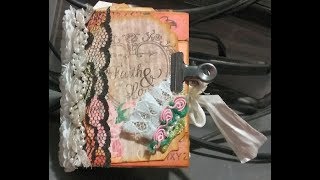 Micro Mini Junk Journal for a swap in Junk Journal Junkies