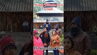 Manali Hidimba Devi Temple || Shimla Manali tour #ytshort #shorts #viral #shortsfeed