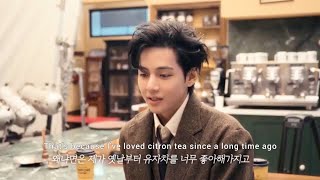 Taehyung V Interview & Ad for Compose Coffee