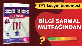 Bilgi Sarmal Mutfağından PES TYT Sosyal Denemelerini inceledim