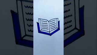 Al Quran book drawing 📖📖#shortvideo