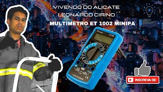 multímetro et 1002 minipa -  review review multimeter et 1002 minipa