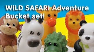 Wild Safari Adventure Toy set