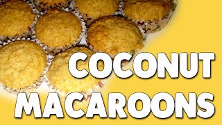 How to Bake Coconut Macaroon