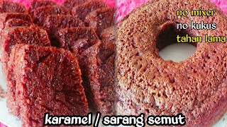 resep membuat kue karamel sarang semut - bolu karamel full sarang