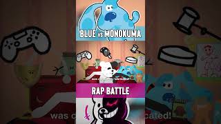 (Blue vs Monokuma) You just got a letter! #shorts #rapbattle #danganronpa