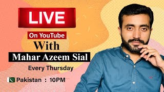 Live with Mahar Azeem Sial about freelancing