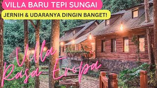 REKOMENDASI VILLA MEWAH TEPI SUNGAI DI KAWASAN MOOI LAKE HOUSE || RIVERSIDE VILLAS PUNTANG