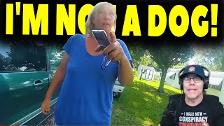 Defiant Old Woman vs Cops - Who was in the RIGHT?