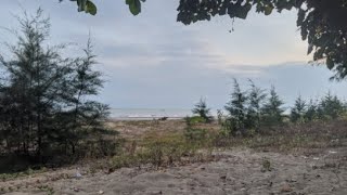 MENIKMATI SUASANA PAGI DI PINGGIR PANTAI