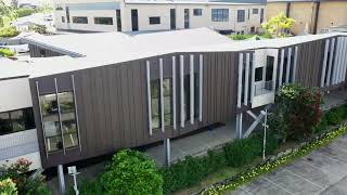 Th Roofing Store's Lux Corten Colour Range Standing Seam at City Impact Church School!