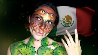 VIVA MÉXICO 🇲🇽  Body paint inspirado en la bandera Mexicana