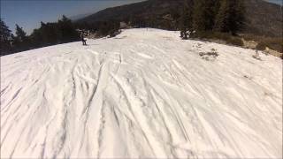 Snow Valley Snowboard Crash Gopro Hero3