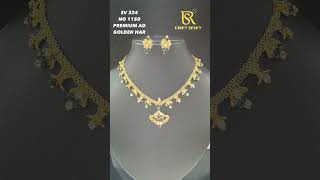 VARIETY IN PREMIUM GOLDEN AD HAR#fashionaccessory#premiunqualityjewellery#Adhar#vandanajewellers