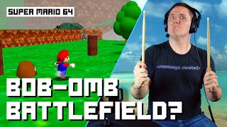 Drummer Reacts To "Bob-Omb Battlefield" But It's In The SM64 Soundfont!