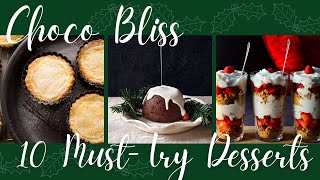 Choco Bliss: 10 Must-Try Desserts #ChocolateDesserts #EasyRecipes