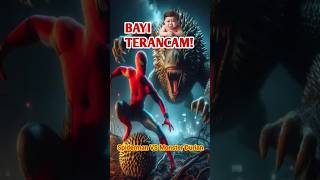 Ibu peluk erat diriku 🥺  ✅#shorts #shortvideo #spiderman #monster #marvel