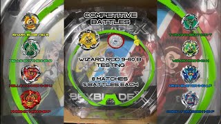 Beyblade X Wizard Rod 9-60 Ball Competitive Testing