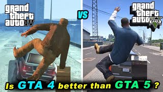 GTA 4 vs GTA 5 Controversy for Graphics & Logics - Decoding the Visual Evolution