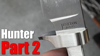 My June Hunter - Knife Making - Part 2/3 - (Guard Fitting)