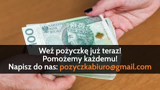 Weź pożyczkę już teraz! – szybka i bezproblemowa gotówka na każdy cel! Napisz do nas!