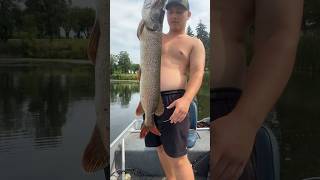 GIANT PIKE DESTROYS My Musky Mepps!!!! #hookbaits #pike