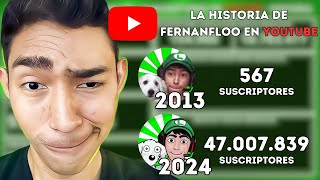 📊¿Cuántos SUSCRIPTORES tiene FERNANFLOO? | Historial de Suscriptores en YouTube 2011-2024