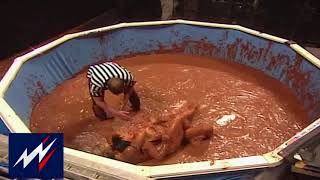 WWF Tori vs Miss Kitty Pudding Pool Match   RAW 1999 new