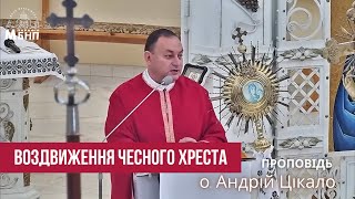 Воздвиження чесного і животворного Хреста/ о. Андрій Цікало