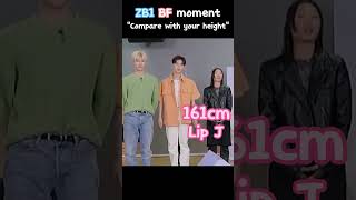 ZB1 compare height | Boyfriend moment