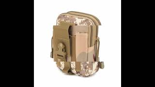 Mochilas Bolso Táctico Militar Multiuso Rudo Cadera Celular