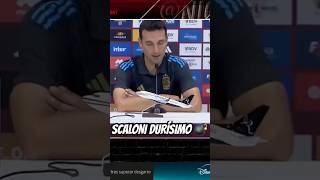 💣⚽️🔥 SCALONI “NO SE PODÍA JUGAR AL FÚTBOL,EN LA CANCHA”