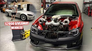 Twin Turbo J-Series Subaru Gets a New Front End!