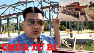 CHÙA TỪ BI Ở ARLINGTON,TEXAS ĐANG THY CÔNG