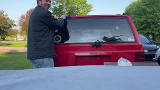 Locked out of a Jeep Cherokee - How to break into a Jeep Cherokee