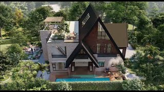 Iconic Design # 17,Beautiful House Design, Forest House Design, 5 Bedroom House Design