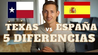 🇨🇱Texas vs España🇪🇸 5 DIFERENCIAS #Españarural #CulturaTejano