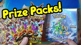 Pokemon TCG Prize Packs (Wild Force and Cyber Judge)!